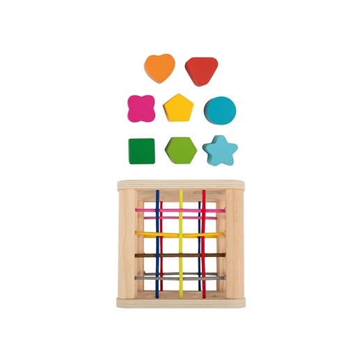 Playtive Łuk motoryczny/ Sorter/ Pudełko na chusteczki dla niemowląt w stylu Playtive LIDL Sklep
