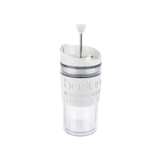 BODUM TRAVEL PRESS Kubek do kawy z zaparzaczem tłokowym, 350 ml (Szary) Bodum LIDL Sklep