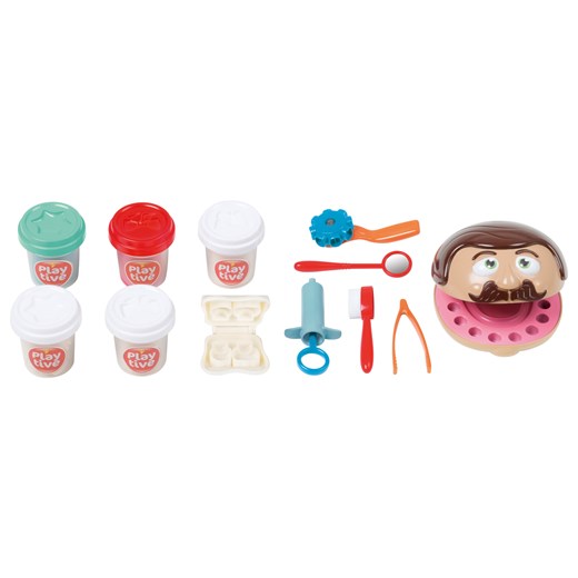 Playtive Zestaw plasteliny (Dentysta) Playtive LIDL Sklep