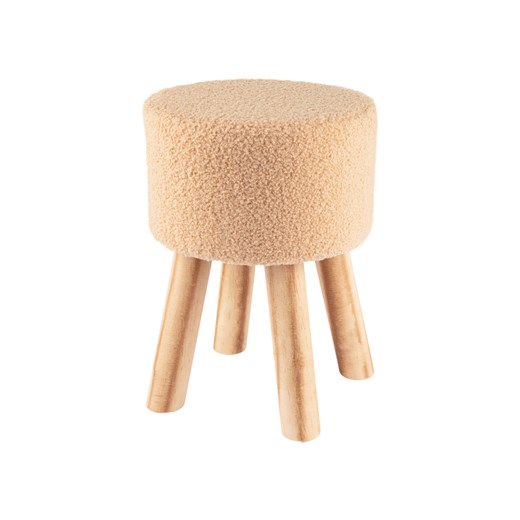 LIVARNO home Taboret z futrzanym siedziskiem (stołek o wyglądzie misia, Livarno Home LIDL Sklep