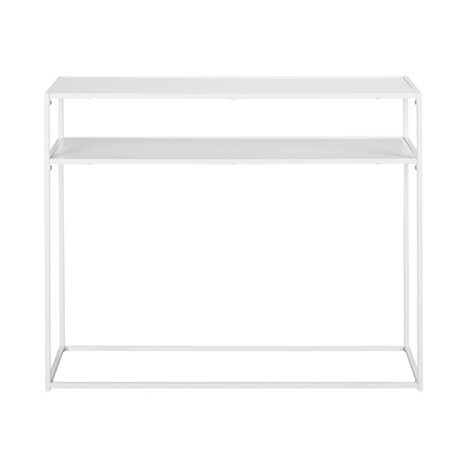 LIVARNO home Konsola z 2 półkami (Biały) Livarno Home LIDL Sklep