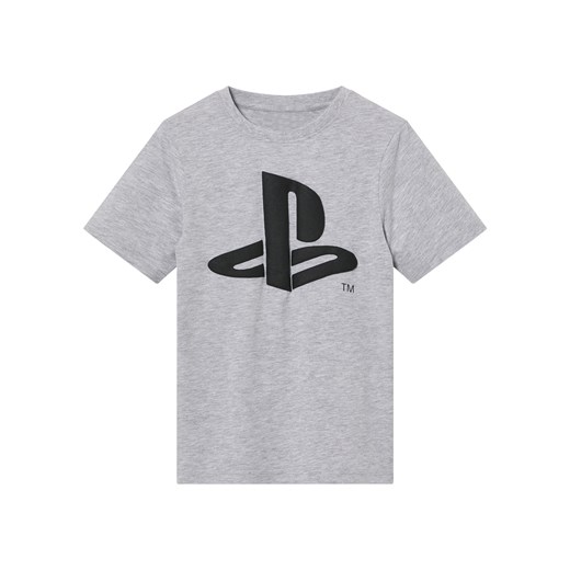 T-shirt dziecięcy z nadrukiem (PlayStation/ szary, 146/152) LIDL Sklep