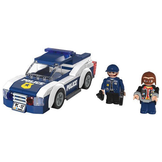 Playtive Clippys Zestaw klocków mały (Radiowóz policyjny) Playtive Clippys LIDL Sklep