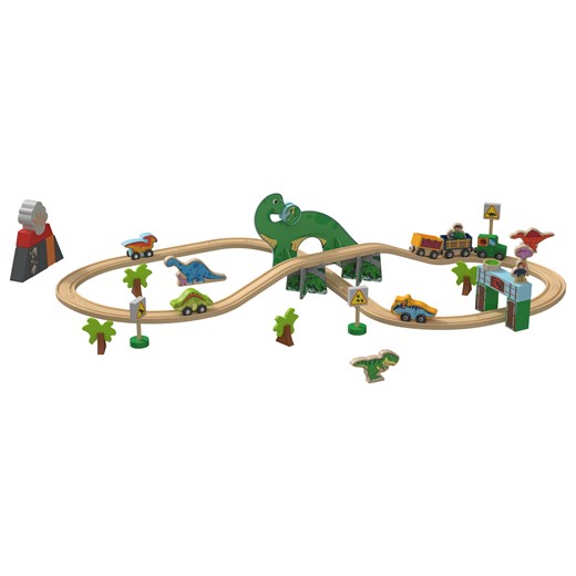 Playtive Drewniana kolejka Farma lub Park dinozaurów Playtive LIDL Sklep