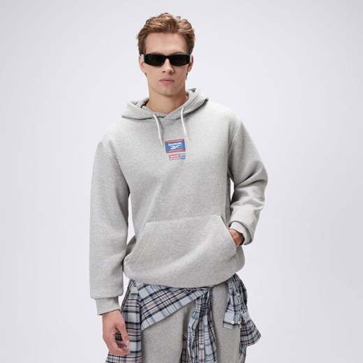 reebok bluza z kapturem ri badge 100205447 ze sklepu 50style.pl w kategorii Bluzy męskie - zdjęcie 176551335