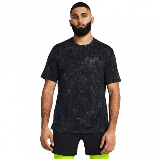 Męska koszulka treningowa Under Armour Vanish Energy Printed SS - czarna Under Armour S okazja Sportstylestory.com