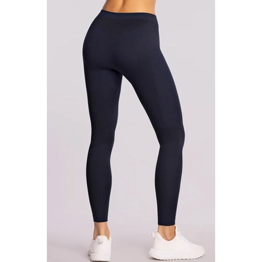 Damskie legginsy termoaktywne granatowe Play, Kolor granatowy, Rozmiar L, Spaio ze sklepu Intymna w kategorii Spodnie damskie - zdjęcie 176556939