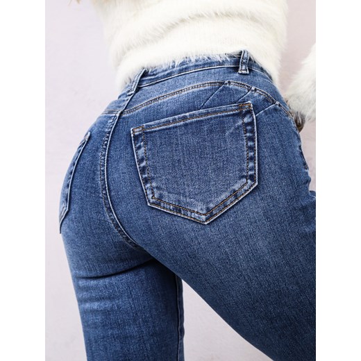 NIEBIESKI SPODNIE JEANSOWE- PUSH UP Olika S olika.com.pl