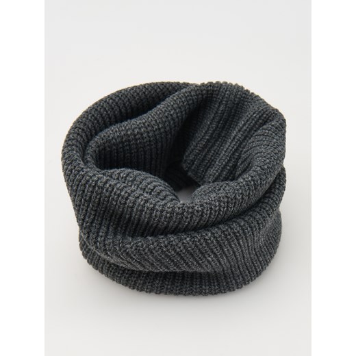 Reserved - Gładki komin - ciemnoszary Reserved ONE SIZE Reserved