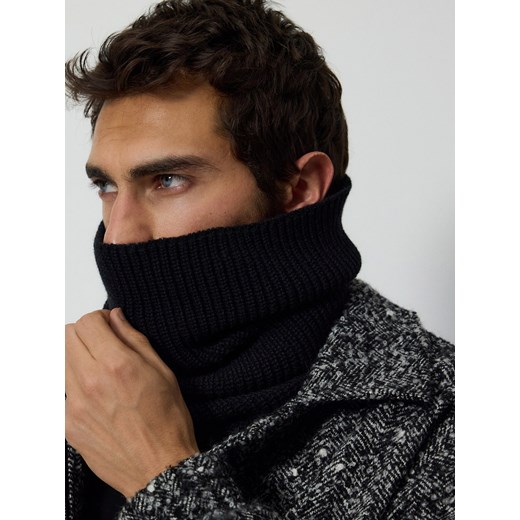 Reserved - Gładki komin - czarny Reserved ONE SIZE Reserved