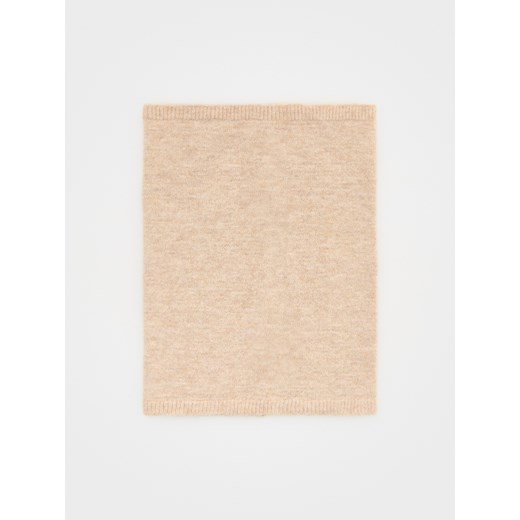 Reserved - Dzianinowy komin - kremowy Reserved ONE SIZE Reserved wyprzedaż