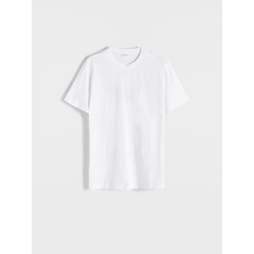 Reserved - T-shirt regular fit - biały Reserved XL Reserved