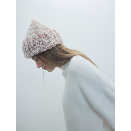 Reserved - Strukturalna czapka beanie - wielobarwny ze sklepu Reserved w kategorii Czapki zimowe damskie - zdjęcie 176567529
