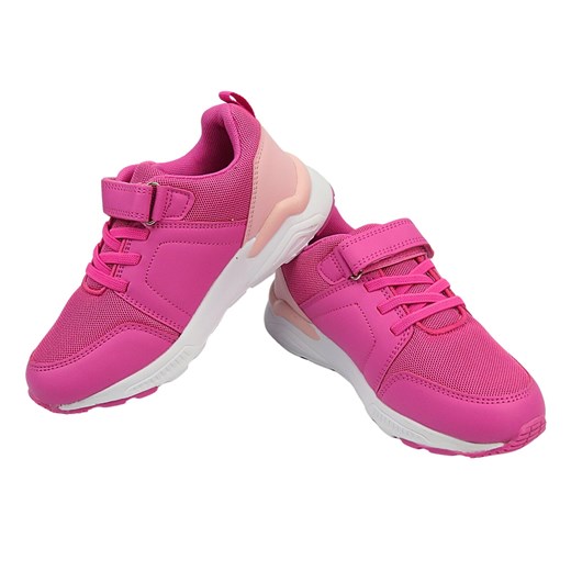 Buty Sportowe Młodzieżowe BEFADO 516Y163, Różowe Na Rzep 32 ulubioneobuwie