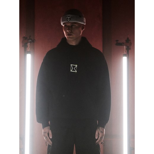 Cropp - Bluza hoodie Ekko z Arcane UNISEX - czarny ze sklepu Cropp w kategorii Bluzy męskie - zdjęcie 176574368