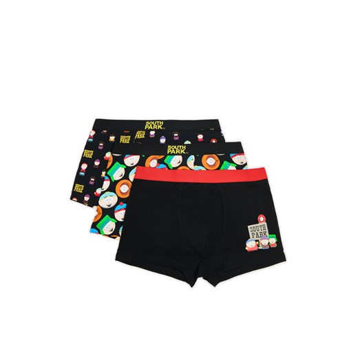 Cropp - 3 pack bokserek South Park - czarny Cropp L Cropp