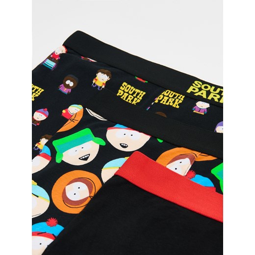 Cropp - 3 pack bokserek South Park - czarny Cropp L Cropp