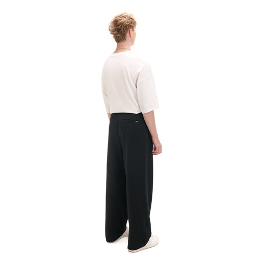Cropp - Czarne dresy wide leg - czarny Cropp XS Cropp okazja