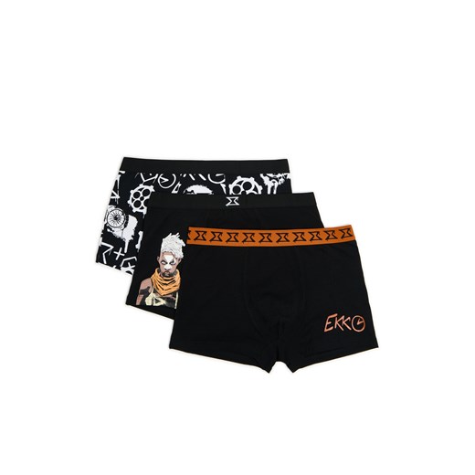 Cropp - 3 pack bokserek Arcane - czarny Cropp M Cropp