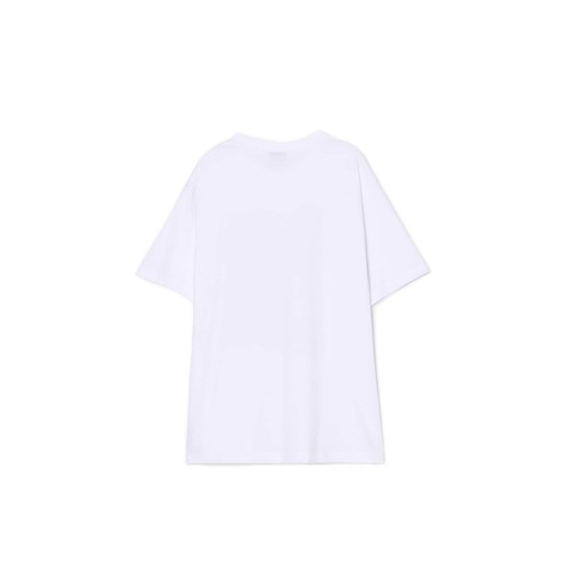 Cropp - T-shirt Neon Genesis Evangelion UNISEX - biały Cropp XL Cropp
