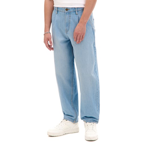 Cropp - Jasne jeansy balloon baggy - niebieski ze sklepu Cropp w kategorii Jeansy męskie - zdjęcie 176579029