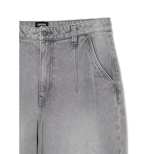 Cropp - Szare jeansy skater - jasny szary Cropp 30/34 Cropp