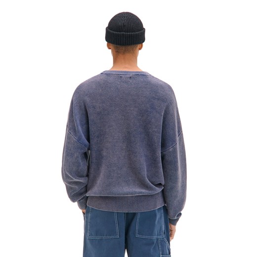 Cropp - Szary sweter z efektem sprania - szary Cropp S Cropp