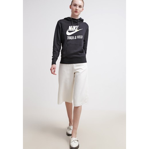 Nike Sportswear Bluza black/white zalando  długie