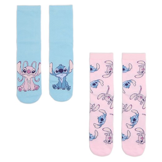 Cropp - 2 pack skarpet Stitch i Andzia - błękitny Cropp 35-38 Cropp