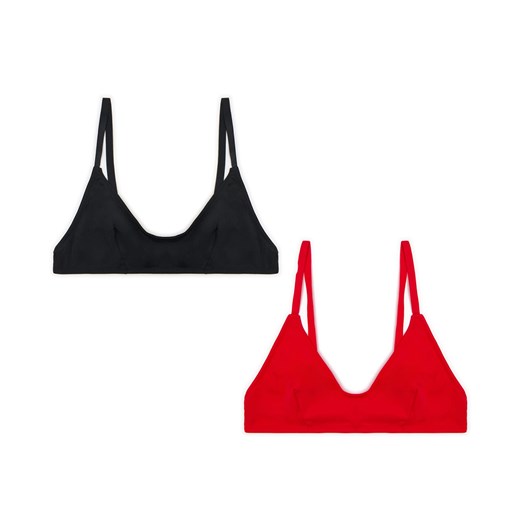 Cropp - 2 pack staników z poliamidu - wielobarwny Cropp L Cropp