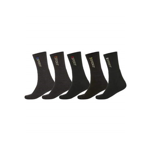 Zestaw 5 par skarpet sportowych ze sklepu Atlas For Men w kategorii Skarpetki męskie - zdjęcie 176581497