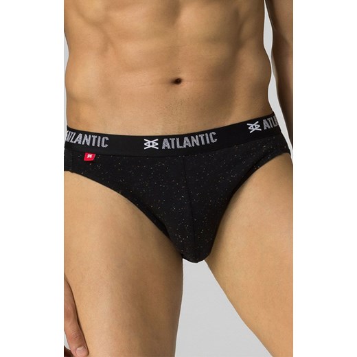 Atlantic 3-pack slipy męskie Sport 3MP-174-CZA/CZA/CZA, Kolor czarny, Rozmiar M, ATLANTIC ze sklepu Primodo w kategorii Majtki męskie - zdjęcie 176581826