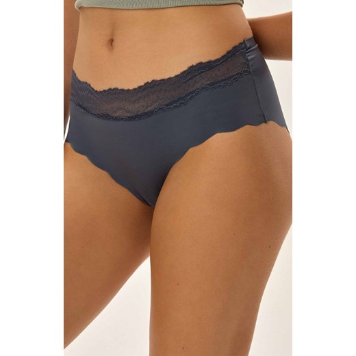 Esotiq 2-pack figi damskie z wysokim stanem Pola 42152-K002, Kolor niebiesko-brązowy, Rozmiar L, Esotiq ze sklepu Primodo w kategorii Majtki damskie - zdjęcie 176582689