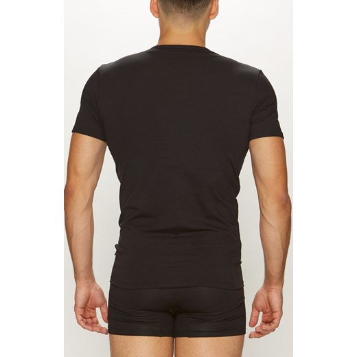 Gładka koszulka męska t-shirt z krótkim rękawem Amante Uomo V-Shirt 01/1-81, Kolor biały, Rozmiar XL, Fabio Undercare ze sklepu Primodo w kategorii Podkoszulki męskie - zdjęcie 176582798