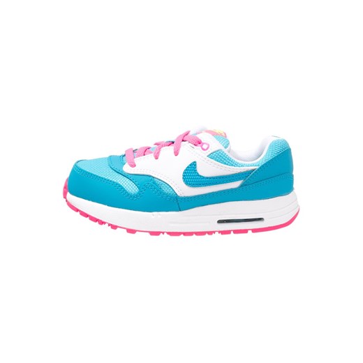 Nike Sportswear AIR MAX 1 Tenisówki i Trampki clearwather/pink pow/blue lagoon/white zalando  ocieplane