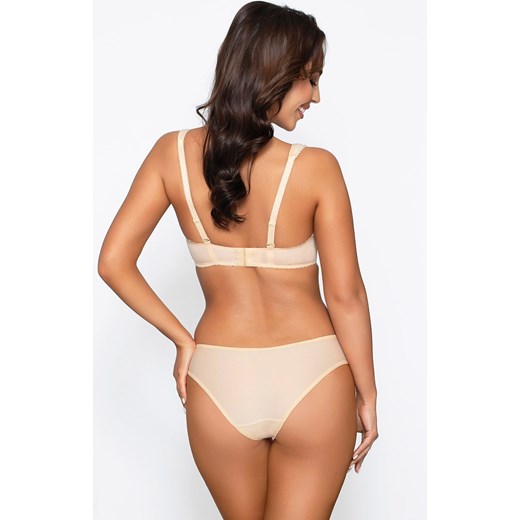 Beżowy biustonosz push-up Sylvie, Kolor beżowy, Rozmiar 65C, PariPari Lingerie ze sklepu Primodo w kategorii Biustonosze - zdjęcie 176584686