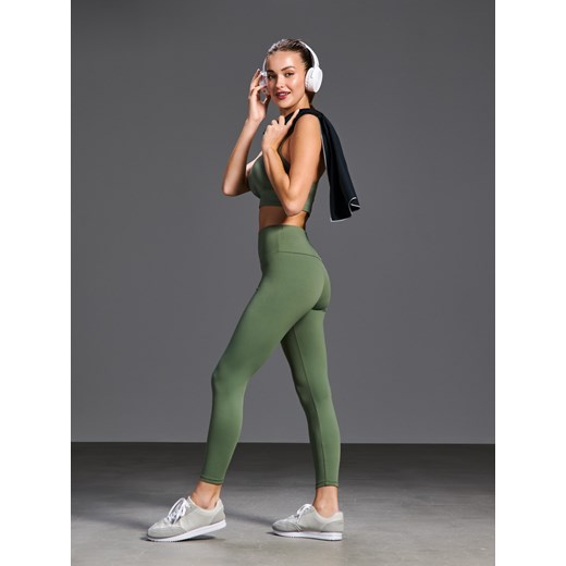 Sinsay - Legginsy - zielony Sinsay M Sinsay