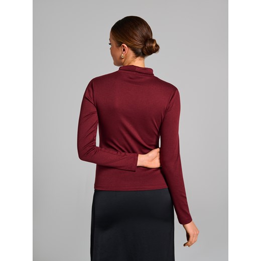 Sinsay - Golf - czerwony Sinsay M Sinsay