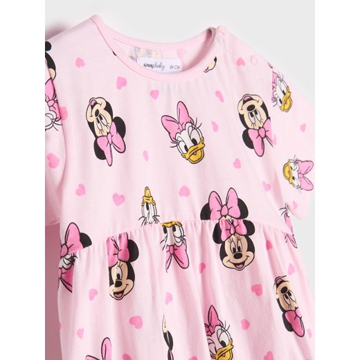 Sinsay - Sukienka Myszka Minnie - różowy Sinsay 98 Sinsay