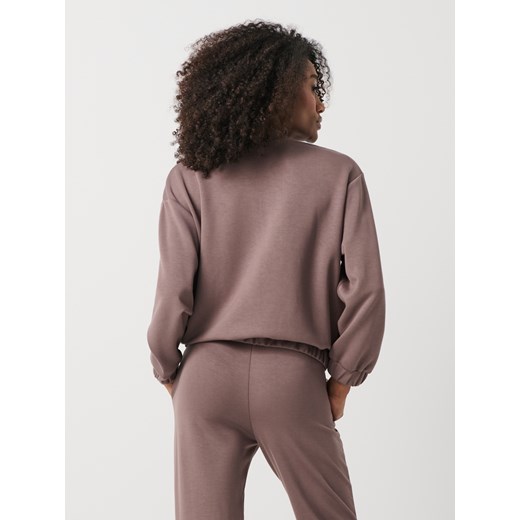 Sinsay - Bluza bomber - brązowy Sinsay M Sinsay