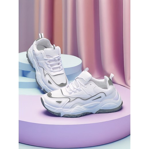 Sinsay - Sneakersy - biały Sinsay 40 Sinsay