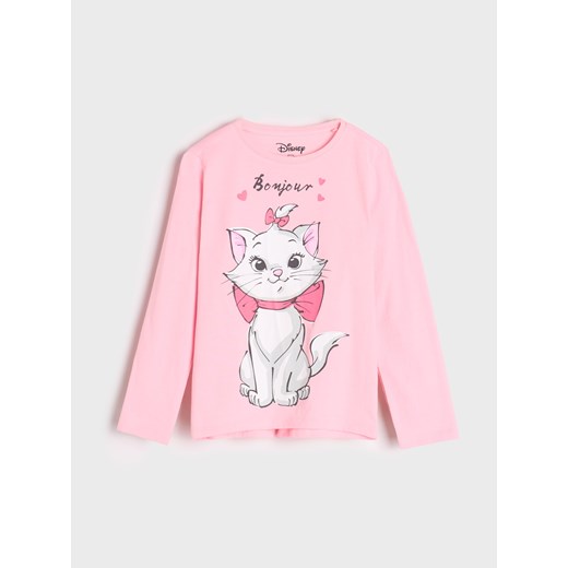 Sinsay - Koszulki 2 pack Disney - różowy Sinsay 122 Sinsay
