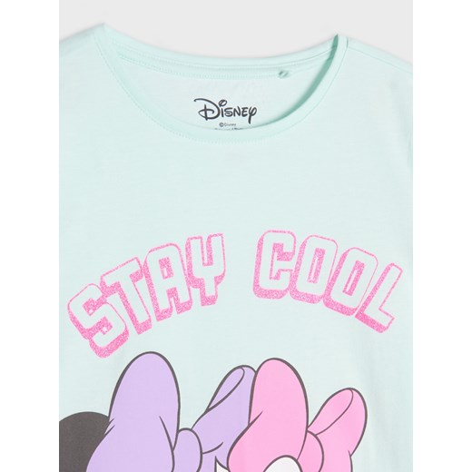 Sinsay - Bawełniana koszulka Disney - zielony Sinsay 128 Sinsay