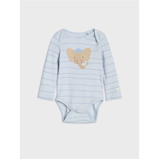 Sinsay - Body - błękitny ze sklepu Sinsay w kategorii Body niemowlęce - zdjęcie 176593009