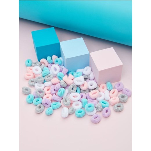 Sinsay - Gumki do włosów 100 pack - wielobarwny ze sklepu Sinsay w kategorii Ozdoby do włosów dziewczęce - zdjęcie 176593505