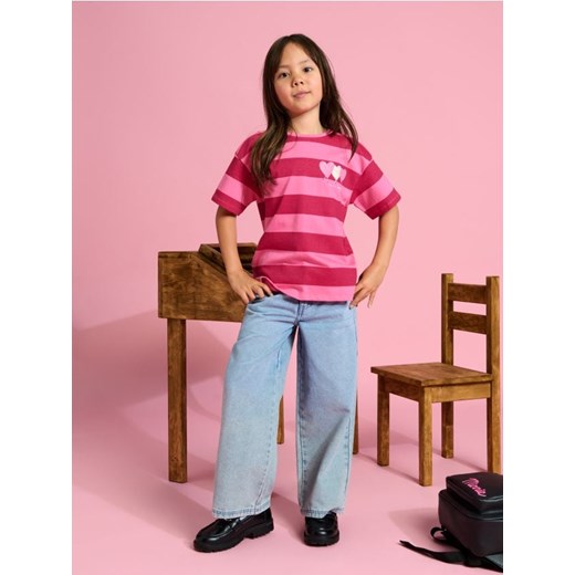 Sinsay - Jeansy wide leg - Inny ze sklepu Sinsay w kategorii Spodnie dziewczęce - zdjęcie 176594308