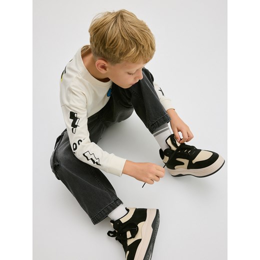 Reserved - Ocieplane sneakersy za kostke - czarny Reserved 28 Reserved