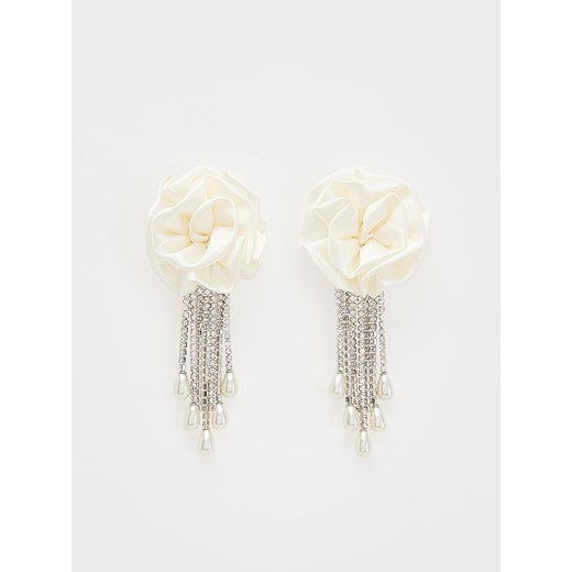 Reserved - Kolczyki z wiszącymi łańcuszkami - srebrny ze sklepu Reserved w kategorii Kolczyki - zdjęcie 176597835