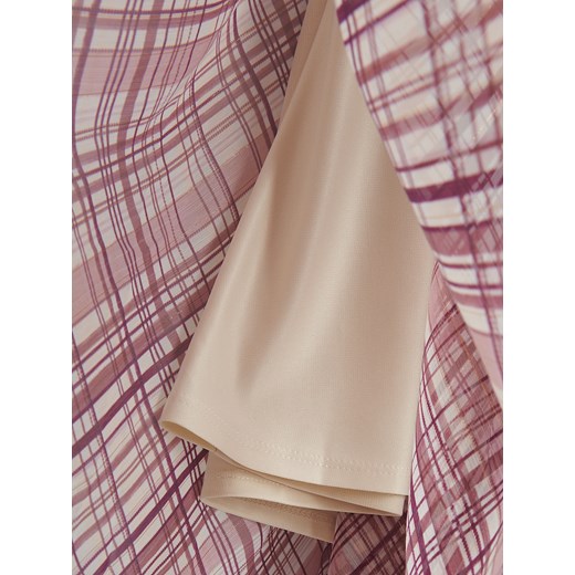 Reserved - Spódnica maxi w kratę - wielobarwny Reserved XS Reserved