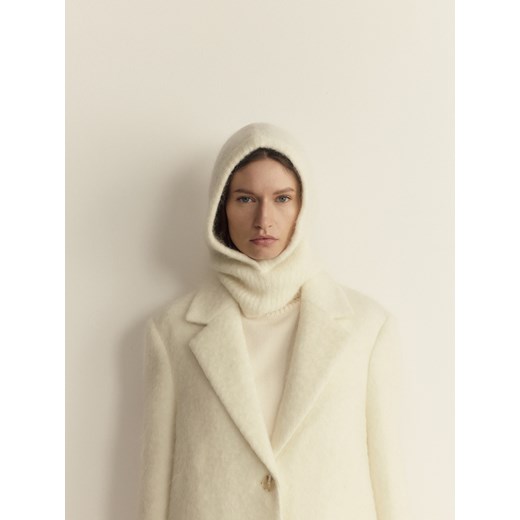 Reserved - Komin z kapturem - złamana biel ze sklepu Reserved w kategorii Szaliki i chusty damskie - zdjęcie 176601147